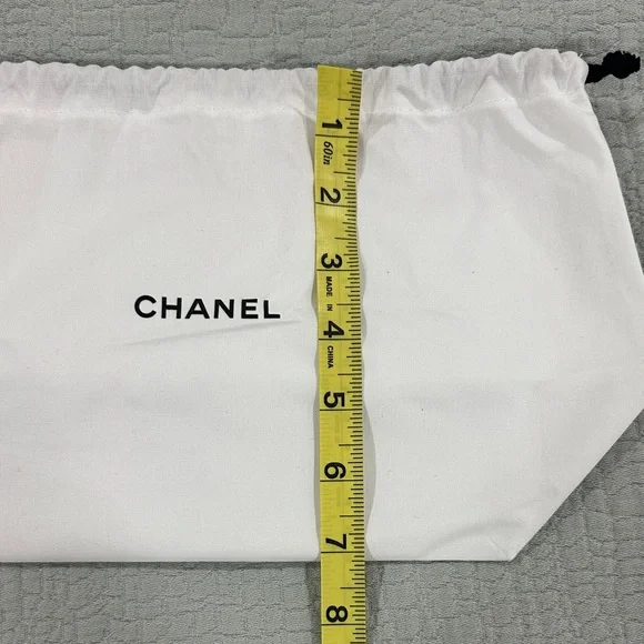 CHANEL White and Black Cosmetic Pouch - Picture 4 of 5
